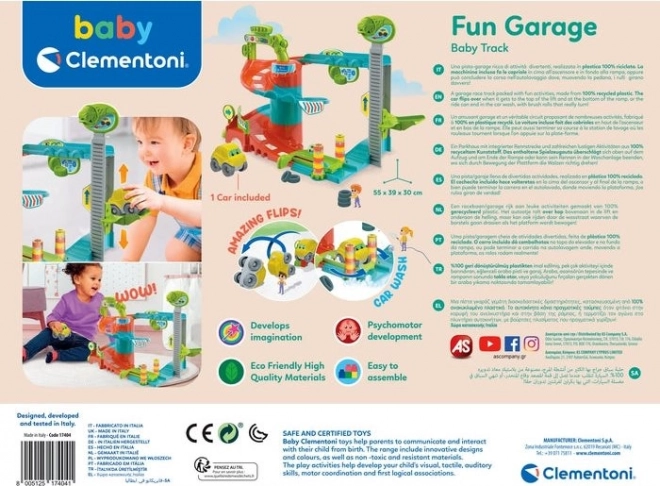 Clementoni baby - Grappige garage