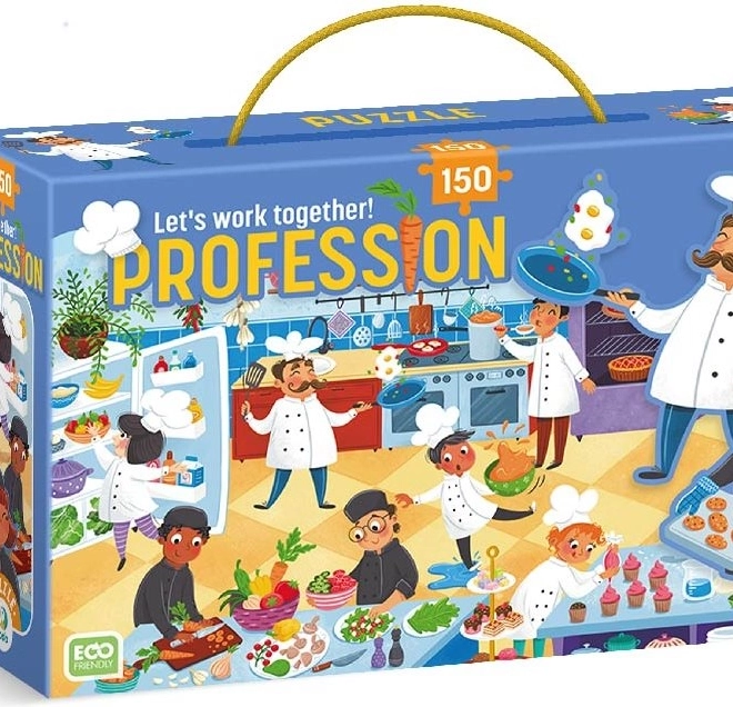 Puzzle DODO Chef Profession 150 Pieces
