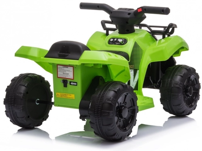 Kinder quad op batterij groen