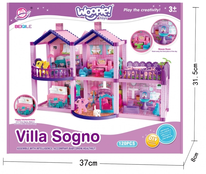 Poppenhuis PONY FANTASY VILLA