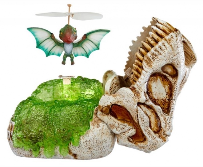 Vliegende dinosaurus - groen