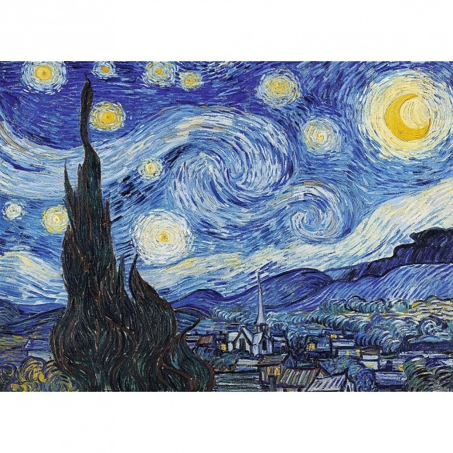 Holzpuzzle Vincent van Gogh - Sternennacht 200 Teile