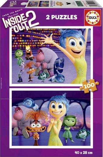 Educa puzzle Vice-Versa 2 – 2×100 pièces