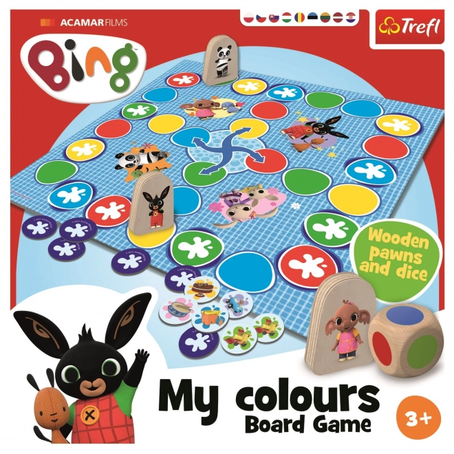 Familie spel voor kinderen Mijn Kleuren Bing van Trefl