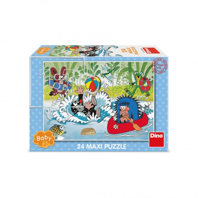 Puzzle Krtek and Friends in Water - 24 Pieces