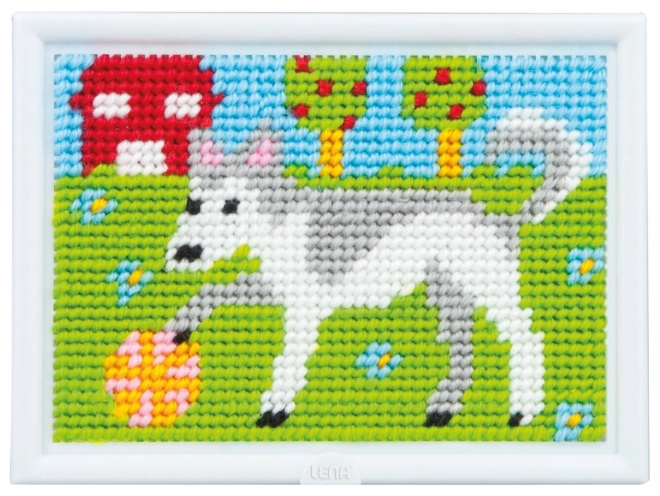 Lena First Embroidery Set Dog