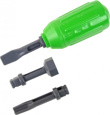 Schroevendraaier met twee bits in de set