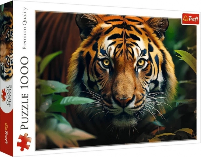 Puzzel 1000 stukjes – wilde tijger