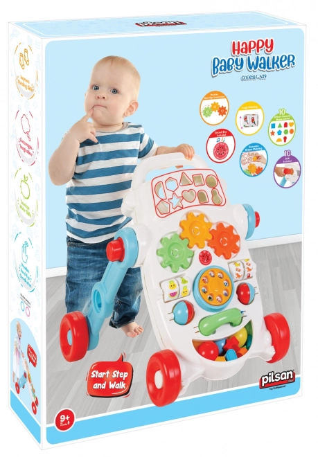 Interactieve looptrainer blauw