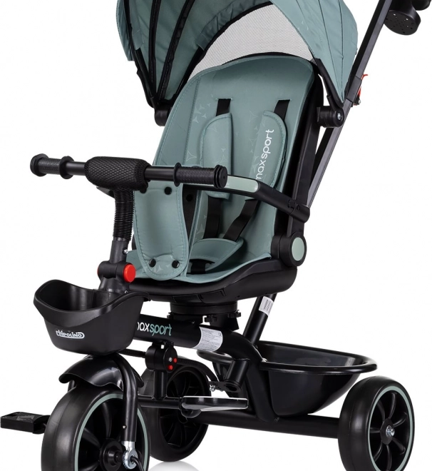 Tricycle with Canopy 2-in-1 Chipolino Max Sport Basil