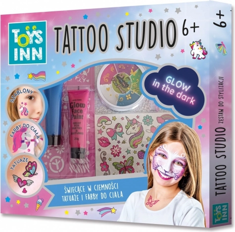 Tattoo Studio set for body and face painting