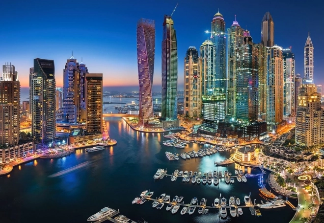 Puzzel Dubai Stedelijke Torens