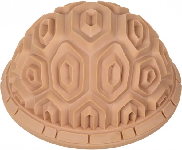 Sensorische halve bol in de vorm van een schildpadschild beige