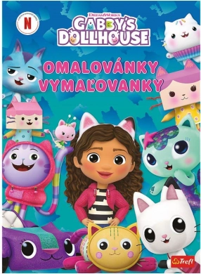 livre de coloriage Gabby's Dollhouse 20 × 27,3 cm, 24 pages