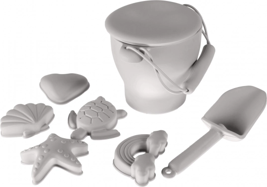 Set en silicone pour le sable, Dove Grey