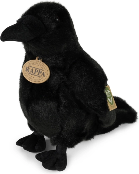 Plush Crow 25 cm eco-friendly RAPPA