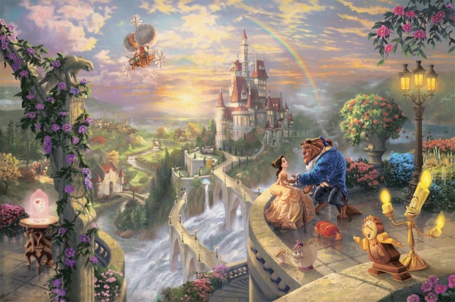 Beauty and the Beast Puzzle 1000 Pieces SCHMIDT