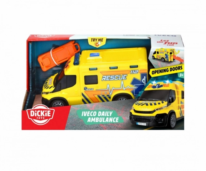 Kinder-Krankenwagen Iveco Daily Ambulance 18 cm