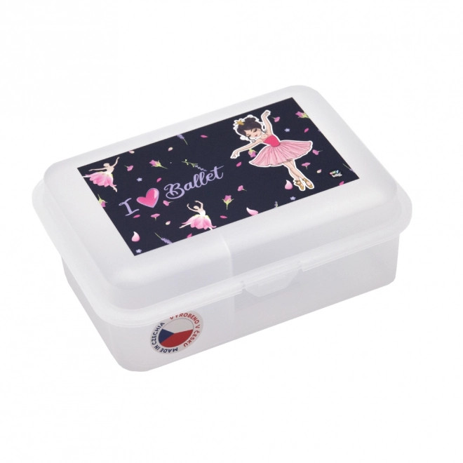 Lunchbox mit Fach Balletttänzerin