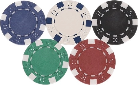 Professionele fiches met metalen kern (10 g)