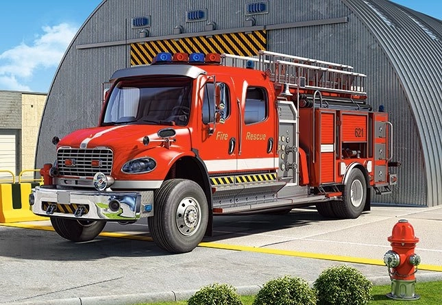 CASTORLAND Puzzel Brandweer 120 stukken