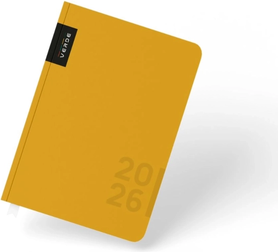 Dagagenda A5 2026 Verde Mosterd