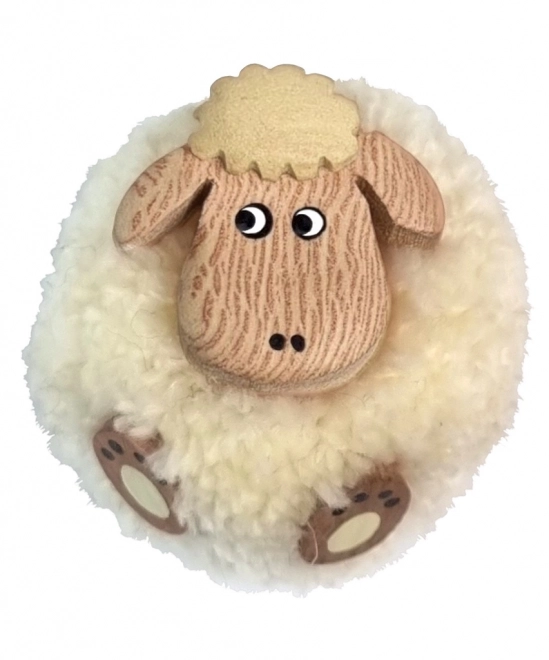 Dvůděti Houten magnet grote pompom Schaap