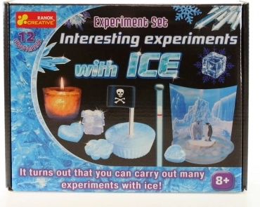 Interessante experimenten met ijs – wetenschappelijke set voor kinderen