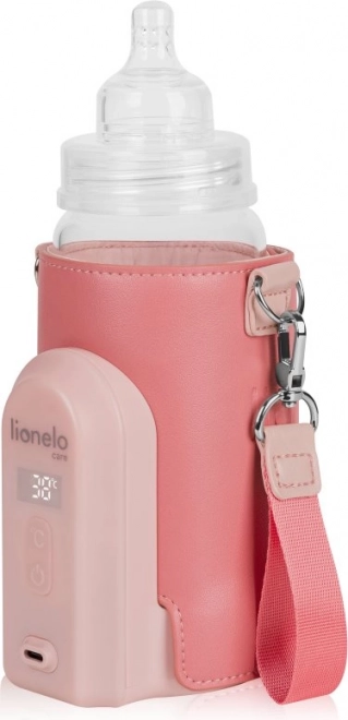 Draadloze flessenwarmer Thermup Go Evo Koraalroze
