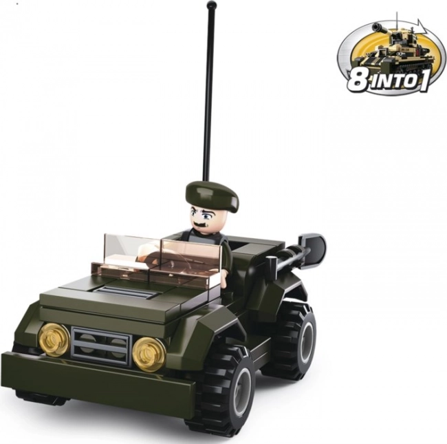Sluban Jeep – kit de construction militaire