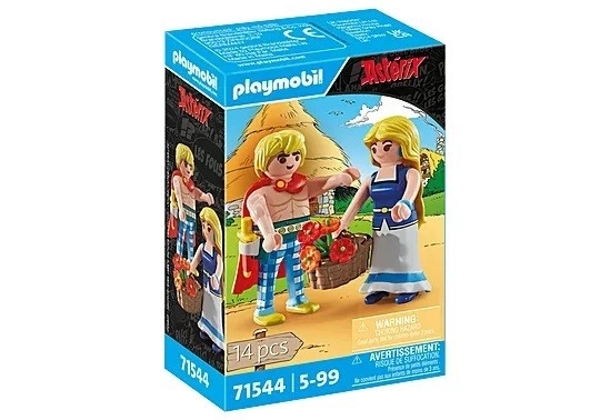 Set Asterix Tragikomik und Falbala