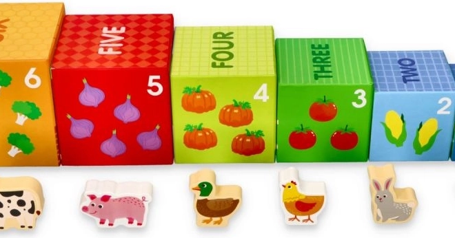 Learning through play: numbers, fruit, and the farm