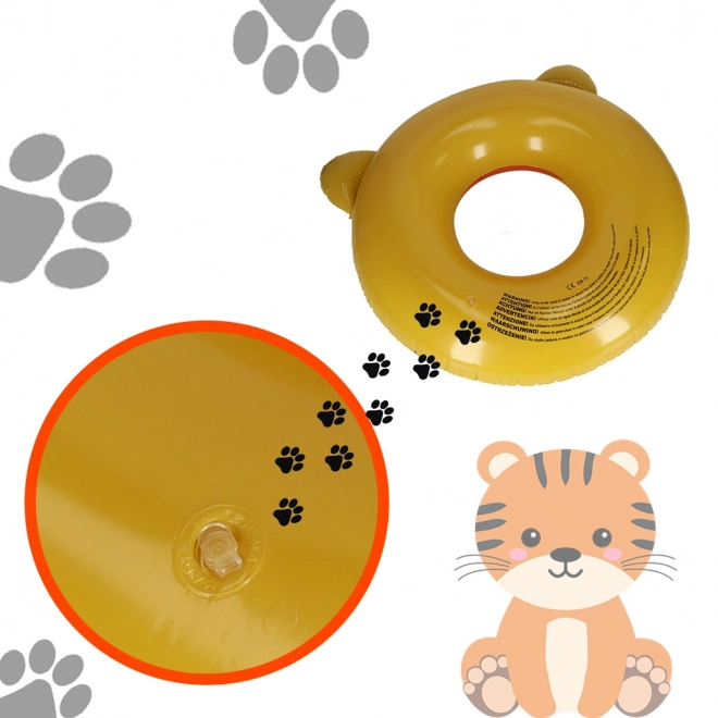 Boudin de nage gonflable Tigre