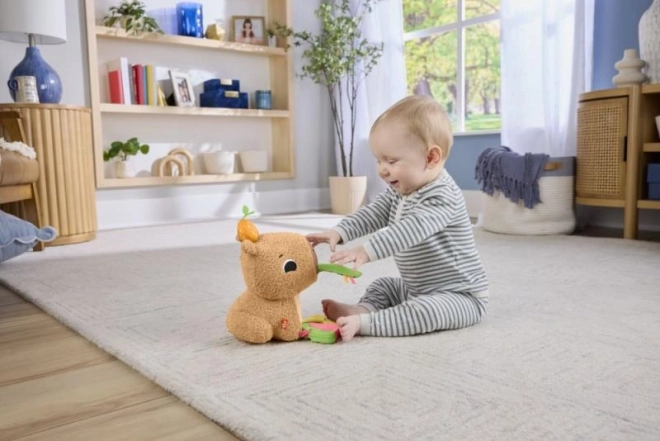 Fisher-Price Plüschspielzeug Capybara mit Zubehör