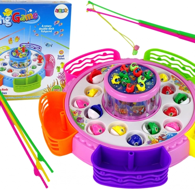 Kinderspiel Angeln – rosa, mit Lichtern und Sounds