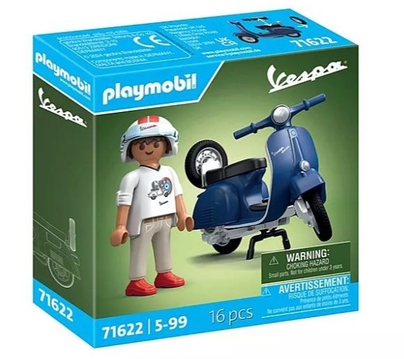 Playmobil-figuurset Vespa 150 Sprint Veloce 1969 blauw