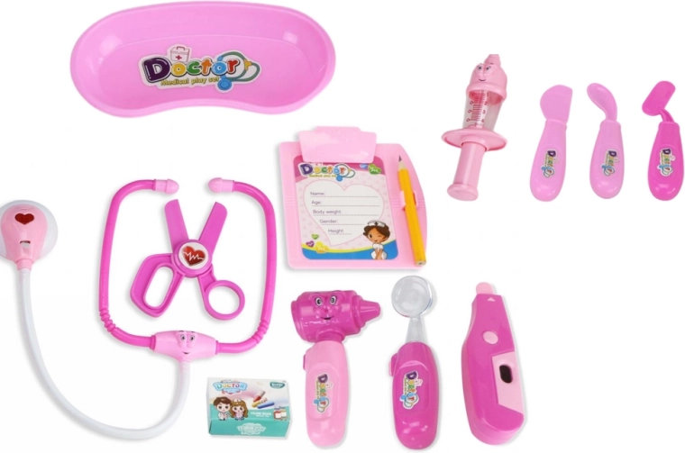 Complete uitrusting voor kleine dokters