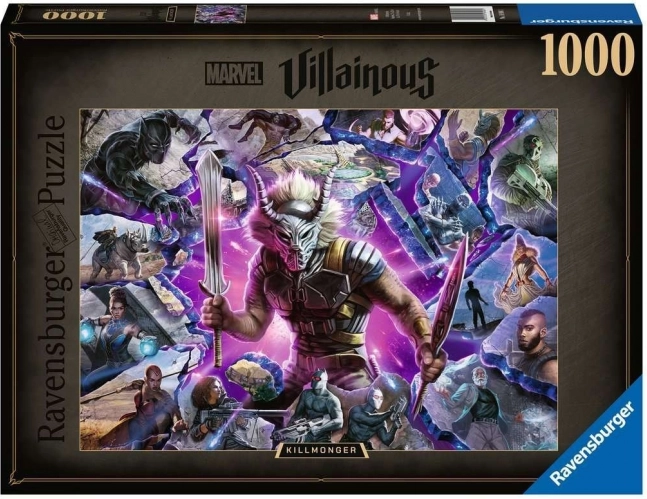 Puzzle Ravensburger Villainous : Killmonger 1000 pièces