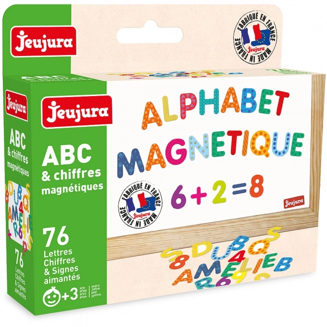 Jeujura Gedessineerde Magnetische Letters 76 stuks