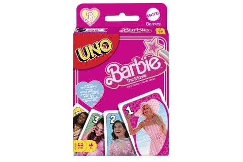UNO Cards Barbie The Movie