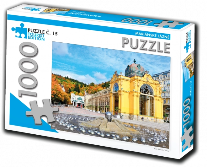 Toeristische puzzel Mariánské Lázně 1000 stukjes