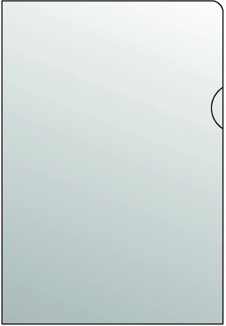 Transparente Dokumentenhülle A4 aus Polypropylen
