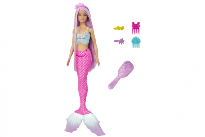 Barbie Zeemeermin met lange haren