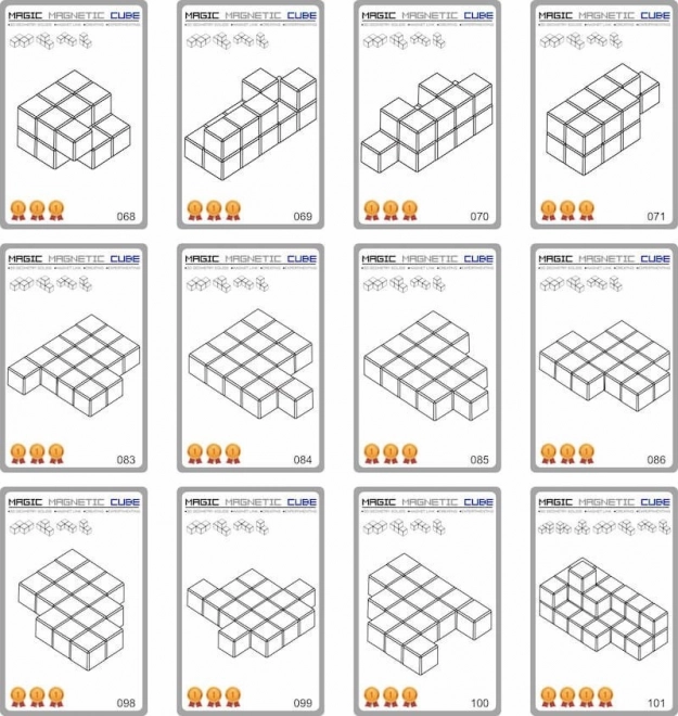 Magic Magnetic Cubes