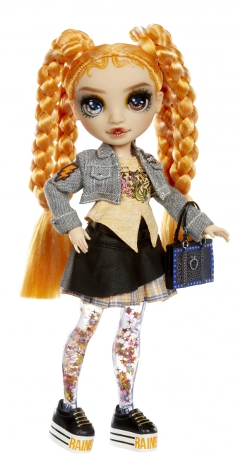 Rainbow High Glitter & Shine Modepop - Clementine (Oranje)