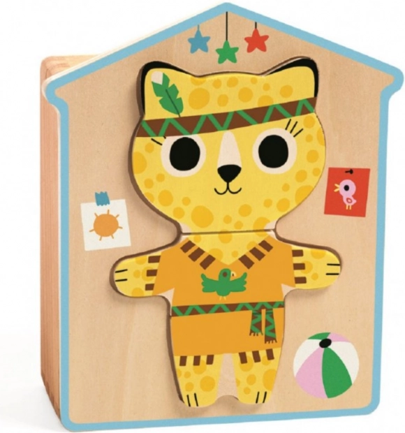 Puzzle Jolly Cats by Djeco