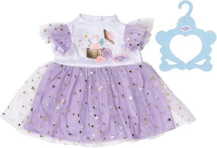 Baby Born lilac tutu dress for 43 cm dolls