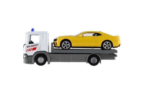 Welly Scania P320 Abschleppwagen und Auto