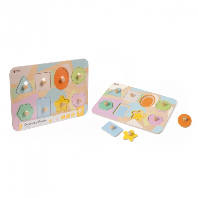 Wooden Geometric Puzzle for Kids