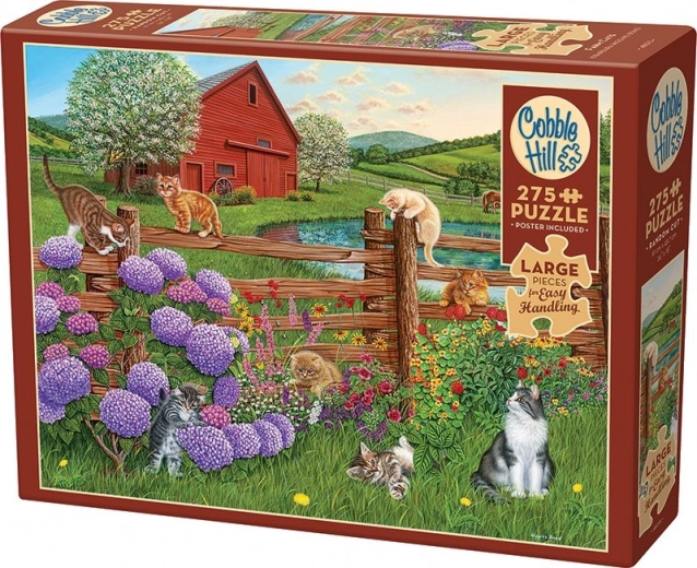 Extra grote stukjes voor comfortabel puzzelen